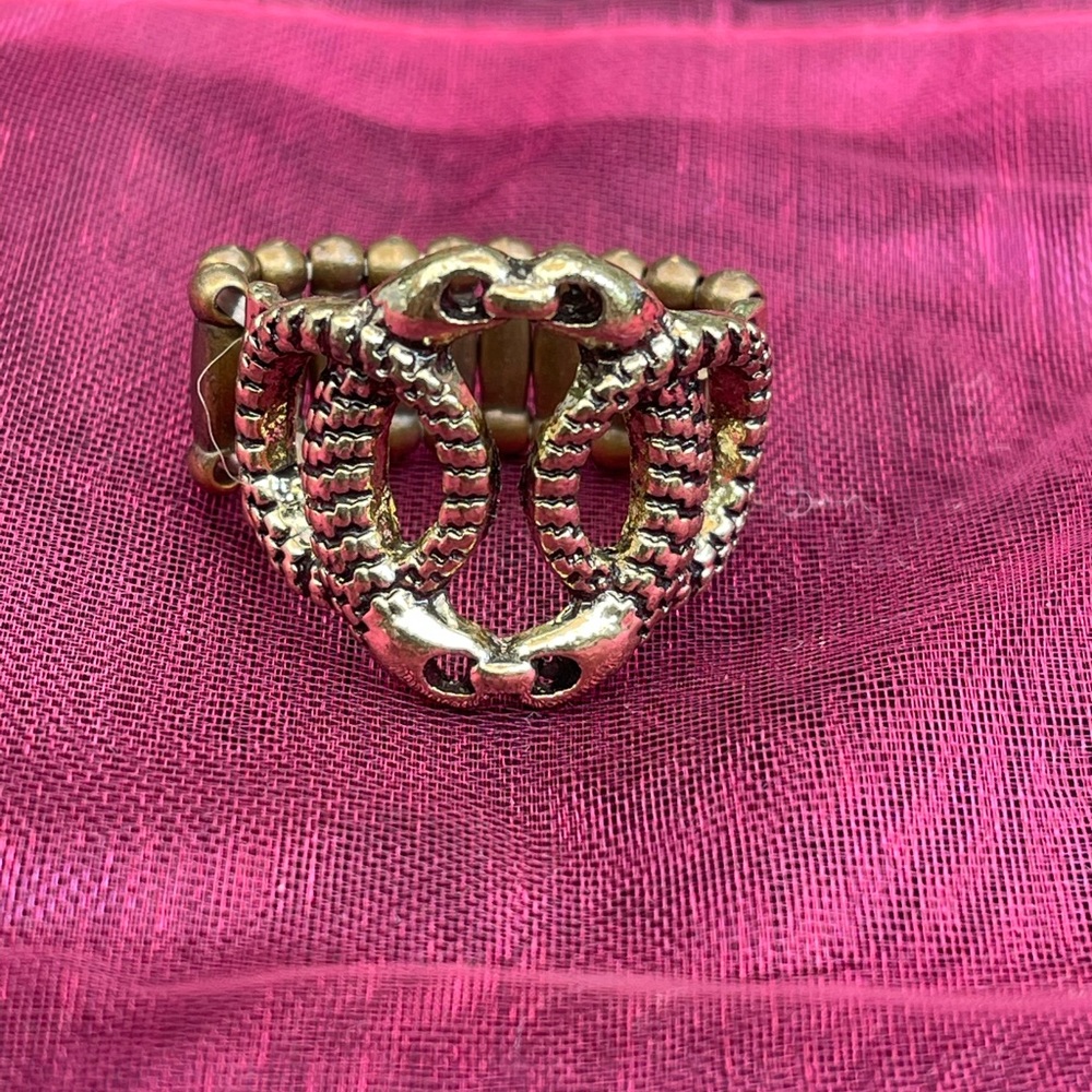 Copper paparazzi ring